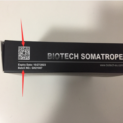 Authenticity Code Position